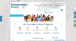 Desktop Screenshot of entrepreneurenvoy.org